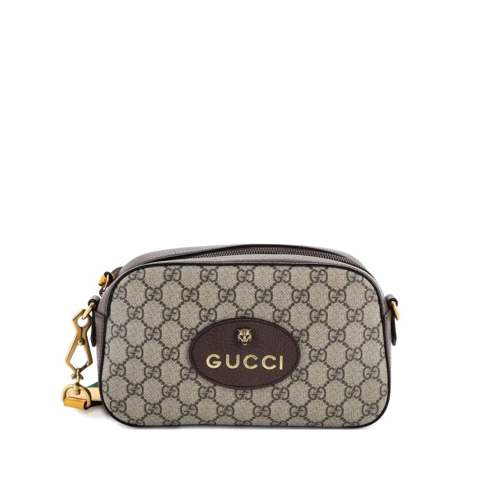 Сумка через плечо Neo Vintage Camera Messenger Bag из канваса с узором GG 1