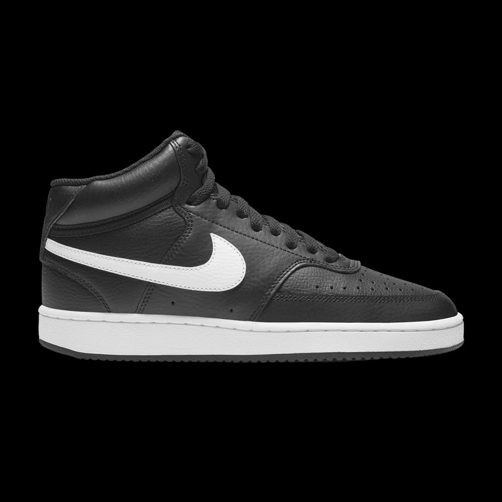 Кроссовки Nike Wmns Court Vision Mid 'Black White' 1