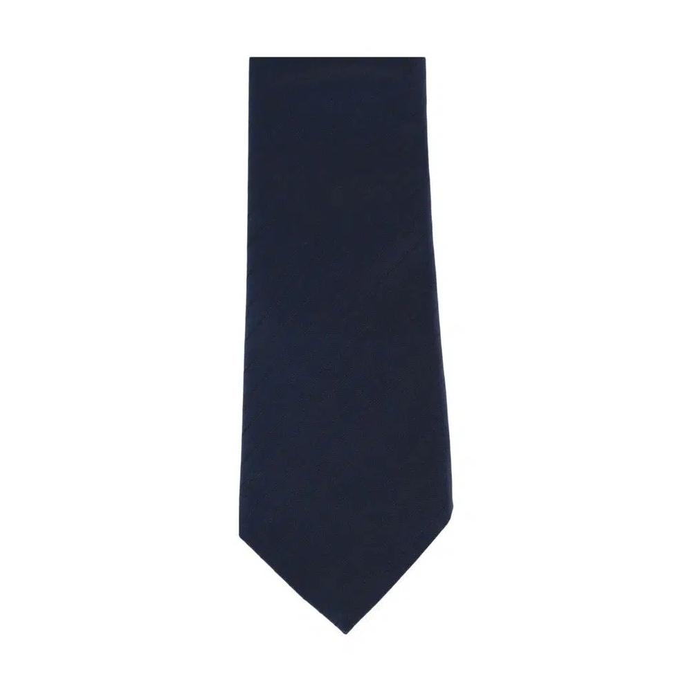Галстуки Gucci Interlocking G Silk Jacquard Tie 'Темно-синий' 3