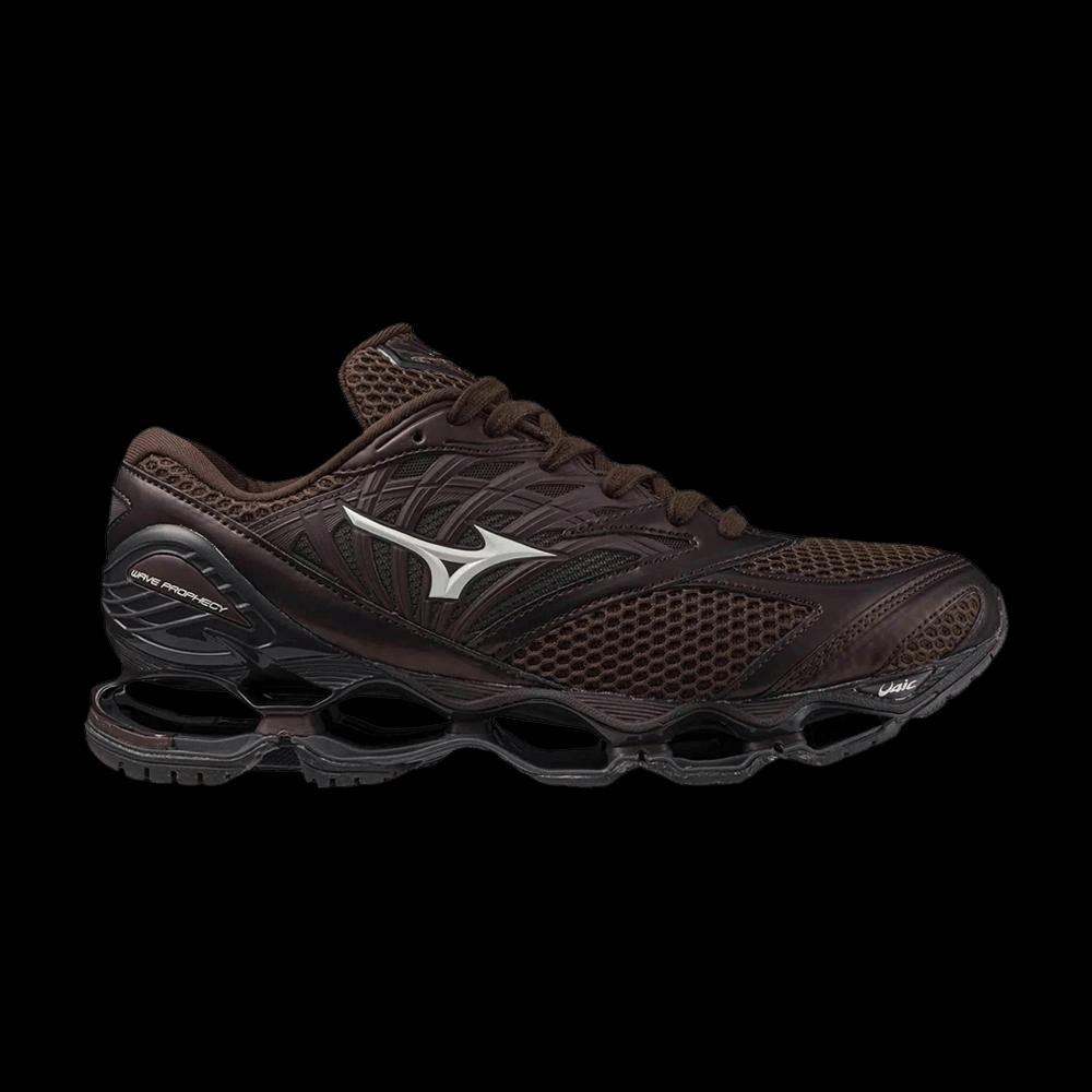Кроссовки Mizuno Wave Prophecy LS 'Brown White' 1