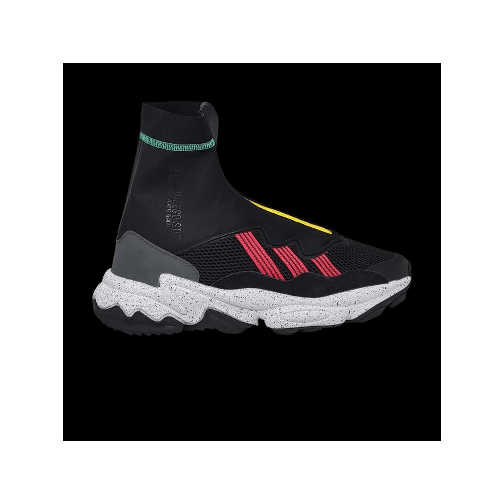 Кроссовки Adidas Ozweego TR STLT 'Black Red Yellow' 1