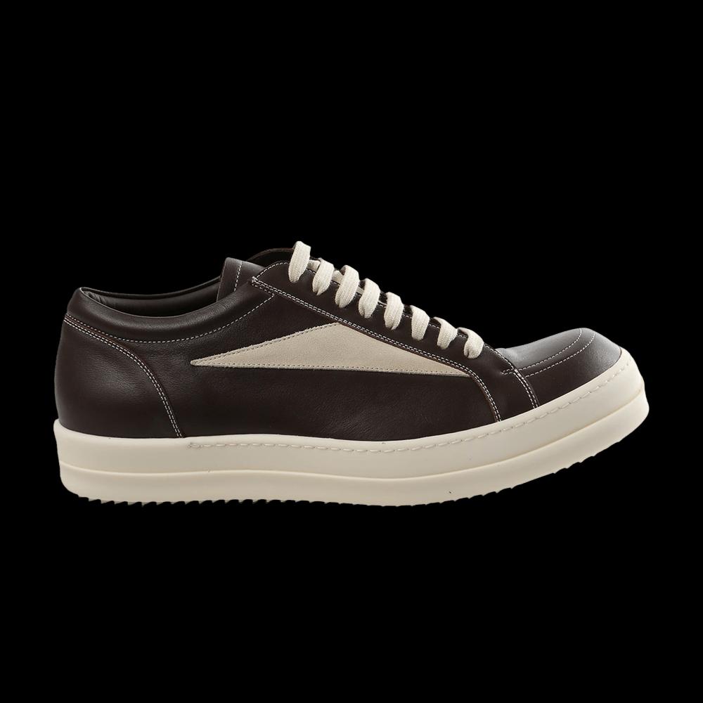 Кроссовки Rick Owens Vintage Sneaker 'Macassar Milk' 1