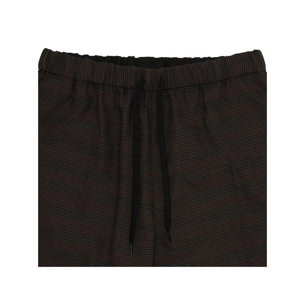 Низы MM6 Maison Margiela Gabardine Pants 'Brown/Black' 3