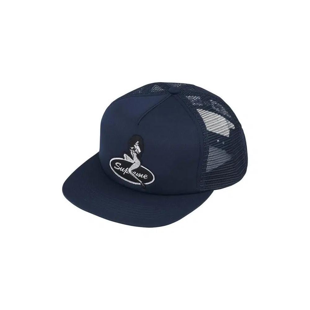 Кепка Supreme Pinup Mesh Back 5-Panel 'Navy' 1