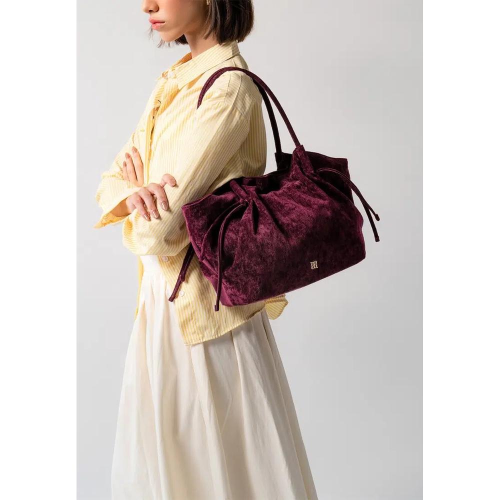 Сумка Mandu Bag Shenil - Красный бархат 2