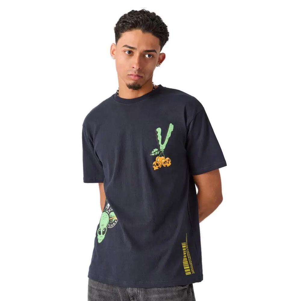 NYC Streetwear - Футболка с коротким рукавом Stack Cash - Черный 1