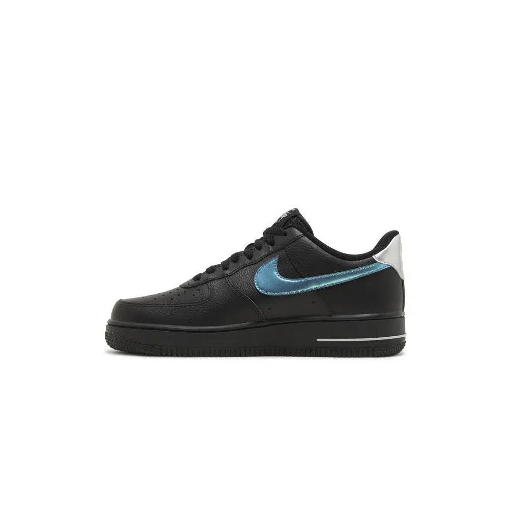 Кроссовки Nike Air Force 1 '07 'Black Blue Lightning' 3
