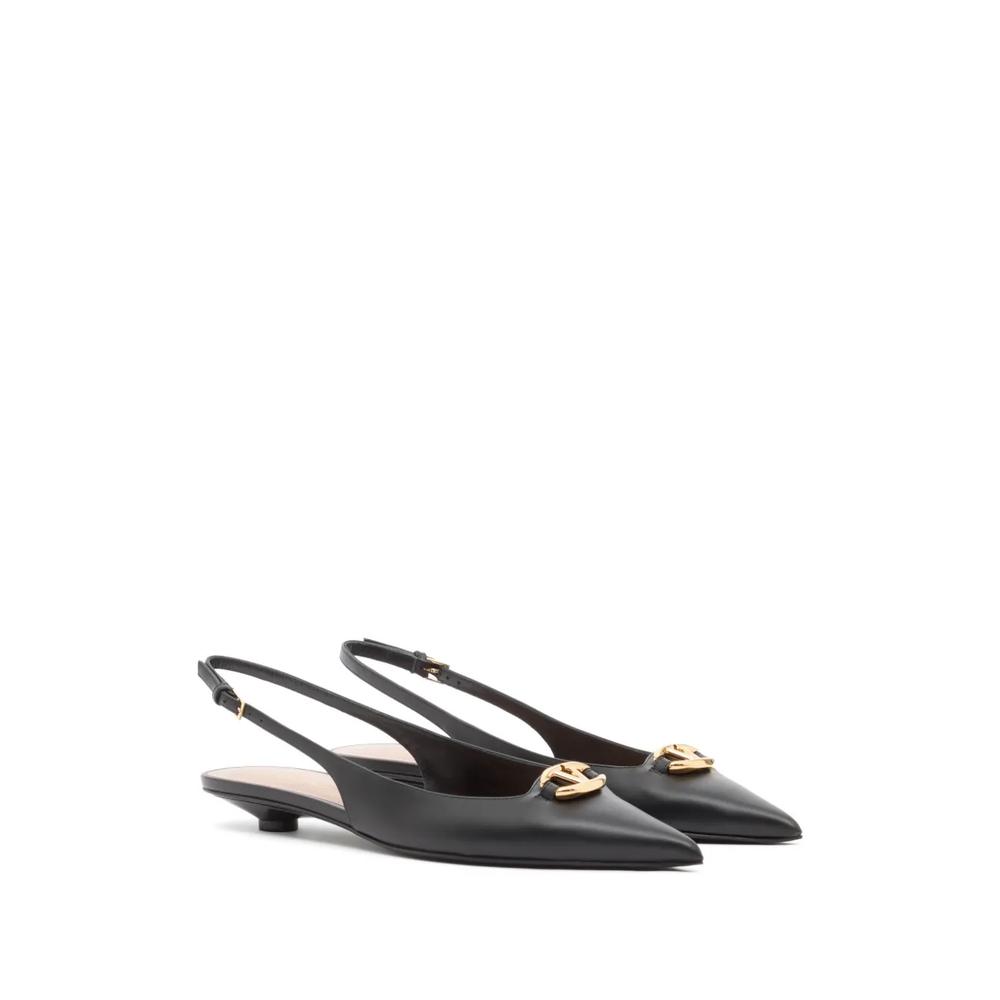 VLogoThe Bold Edition calfskin slingback ballerinas 20mm 2