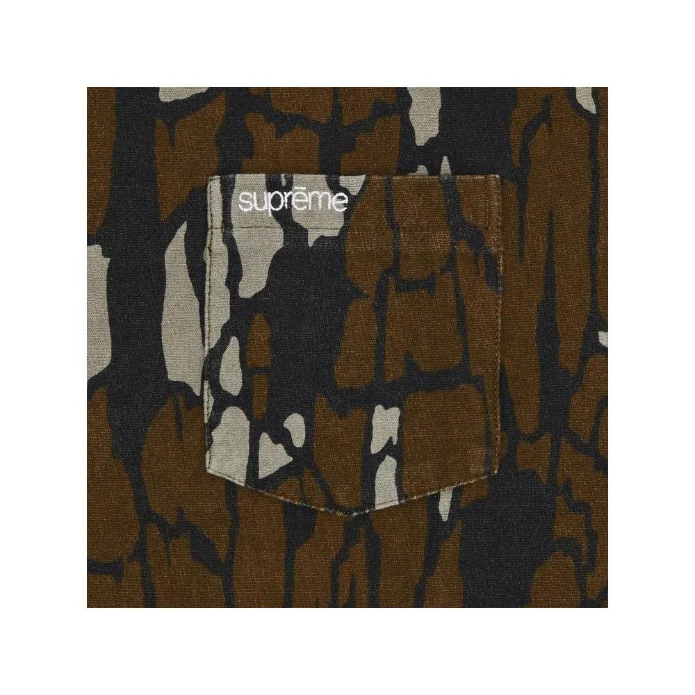 Топы Supreme Short-Sleeve Pocket Tee 'Mossy Oak Trebark Camo' 2