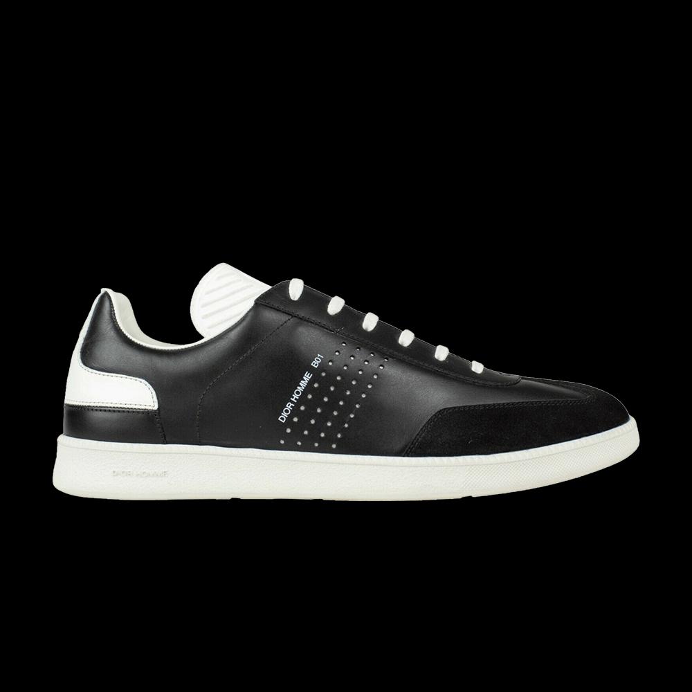 Кроссовки Dior B01 Suede Leather 'Черный' 1
