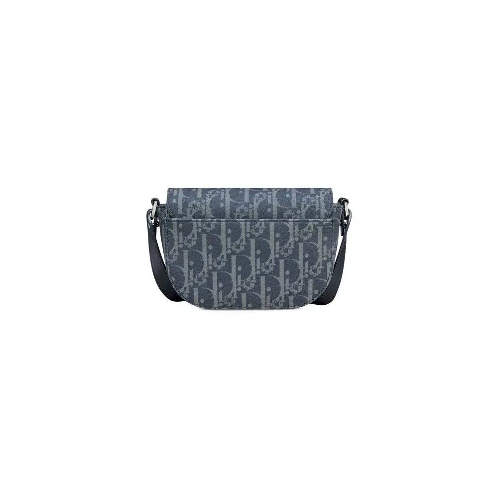 Косметички Dior x Denim Tears Saddle Pouch With Strap 'Blue' 2
