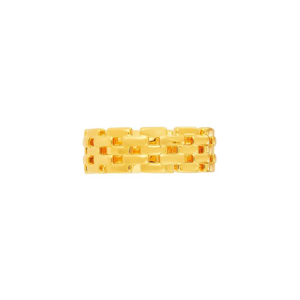 HABIB 999/24K желтое золото Кольцо R9ABS0424 3