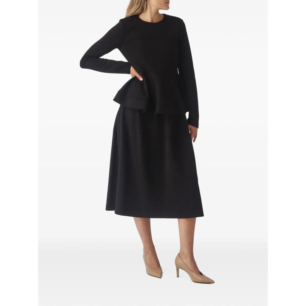 seam-detail A-line midi skirt 2