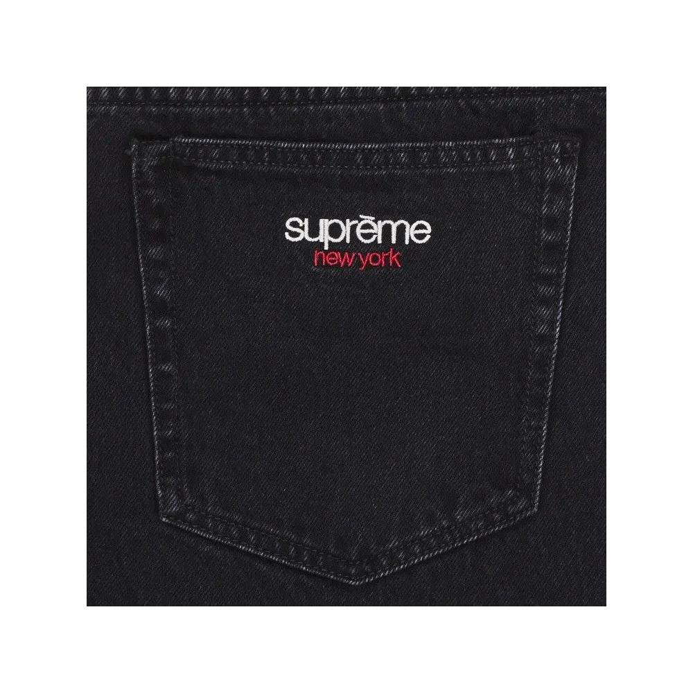 Джинсы Supreme Baggy Jean 'Black' 3