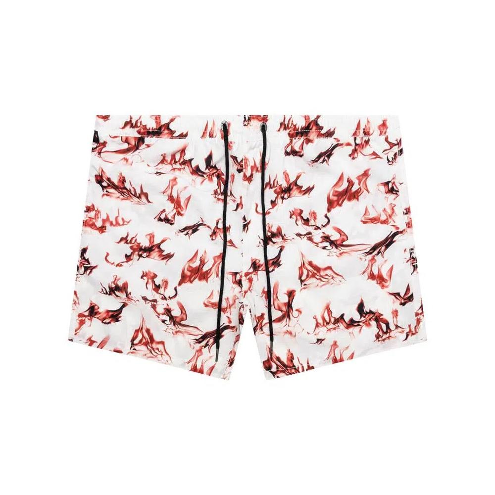 Шорты Ksubi Burnt Boardshort 'White' 1