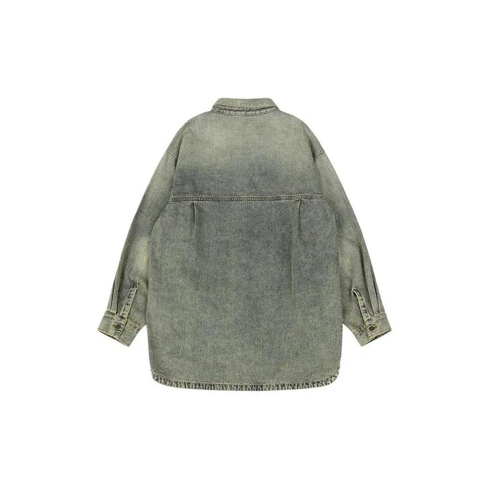 Рубашки на пуговицах Entire Studios Herculean Shirt 'Surface Wave' 2