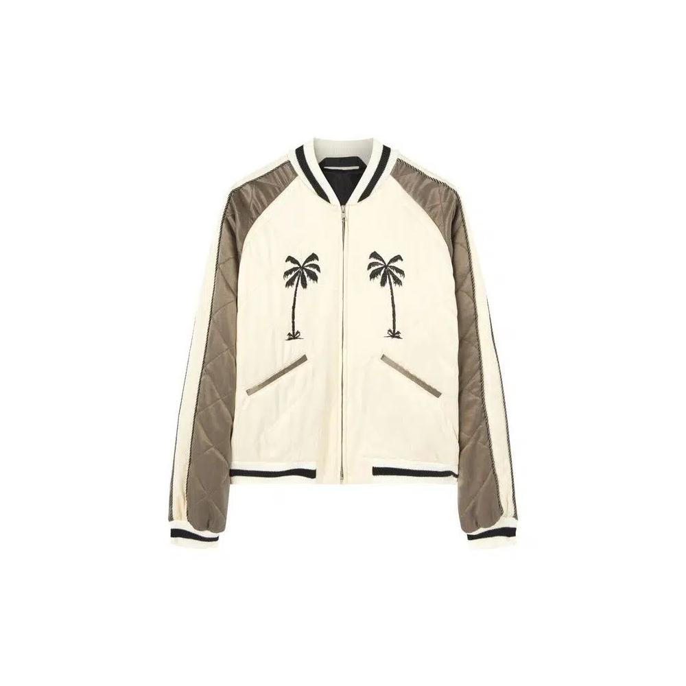 Верхняя одежда Palm Angels Upsidedown Palm Sukajan Jacket 'Brown' 1