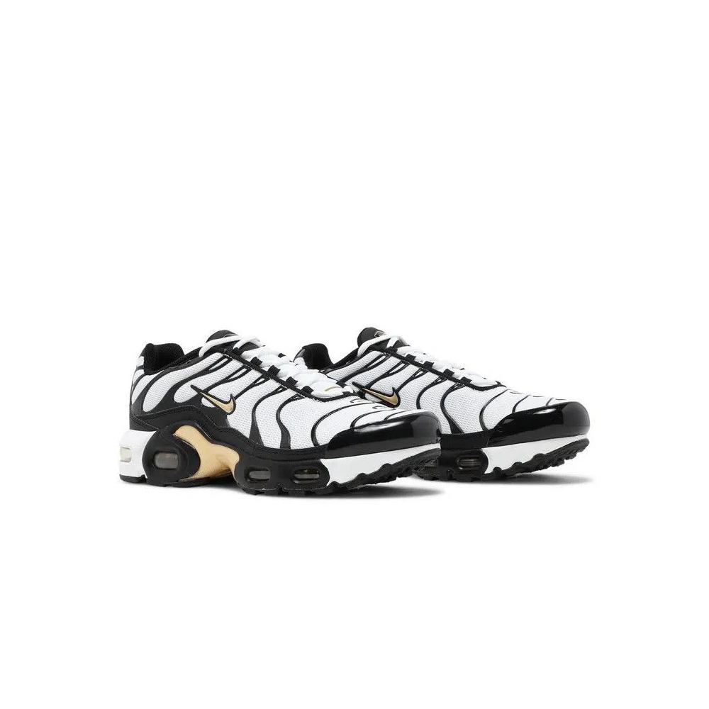 Кроссовки Nike Air Max Plus GS 'White Metallic Gold' 8