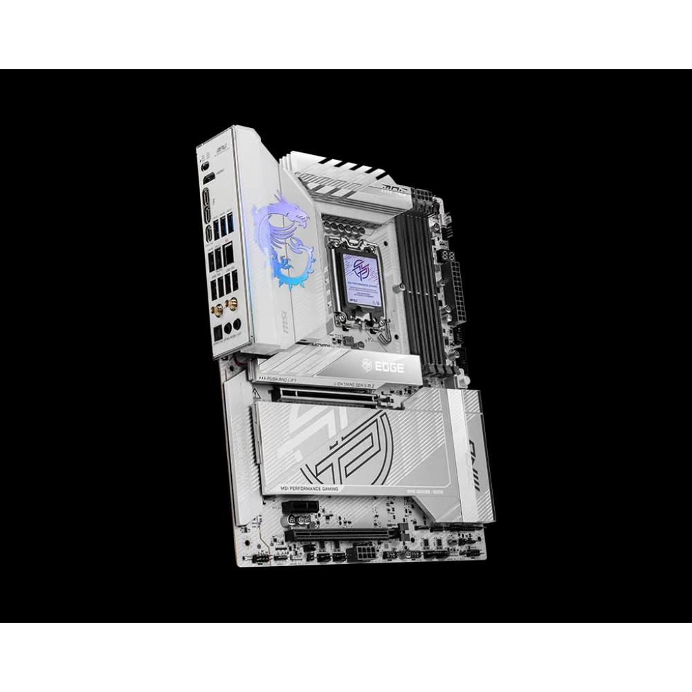 MSI MPG Z890 EDGE TI WIFI ATX белая материнская плата (DDR5) 4