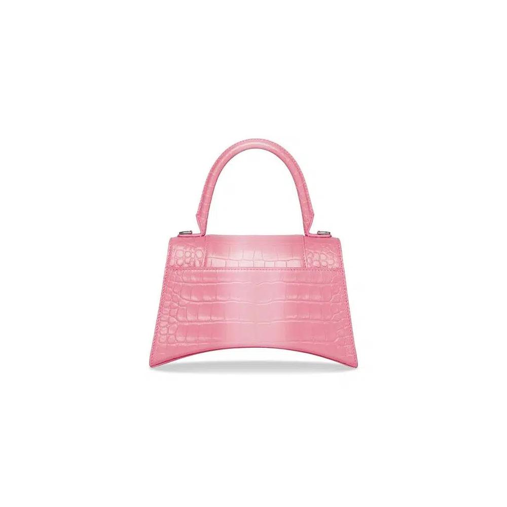 Сумки через плечо Balenciaga Hourglass Small Handbag 'Сладкий розовый' 3