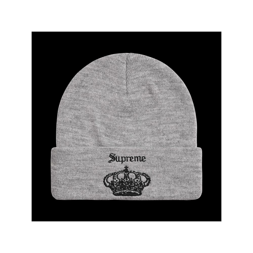 Бини Supreme Crown Beanie 'Серый меланж' 1
