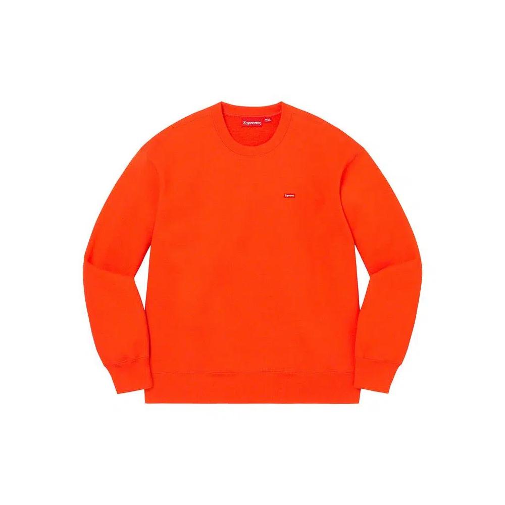 Свитеры Supreme Small Box Crewneck 'Ярко-оранжевый' 1