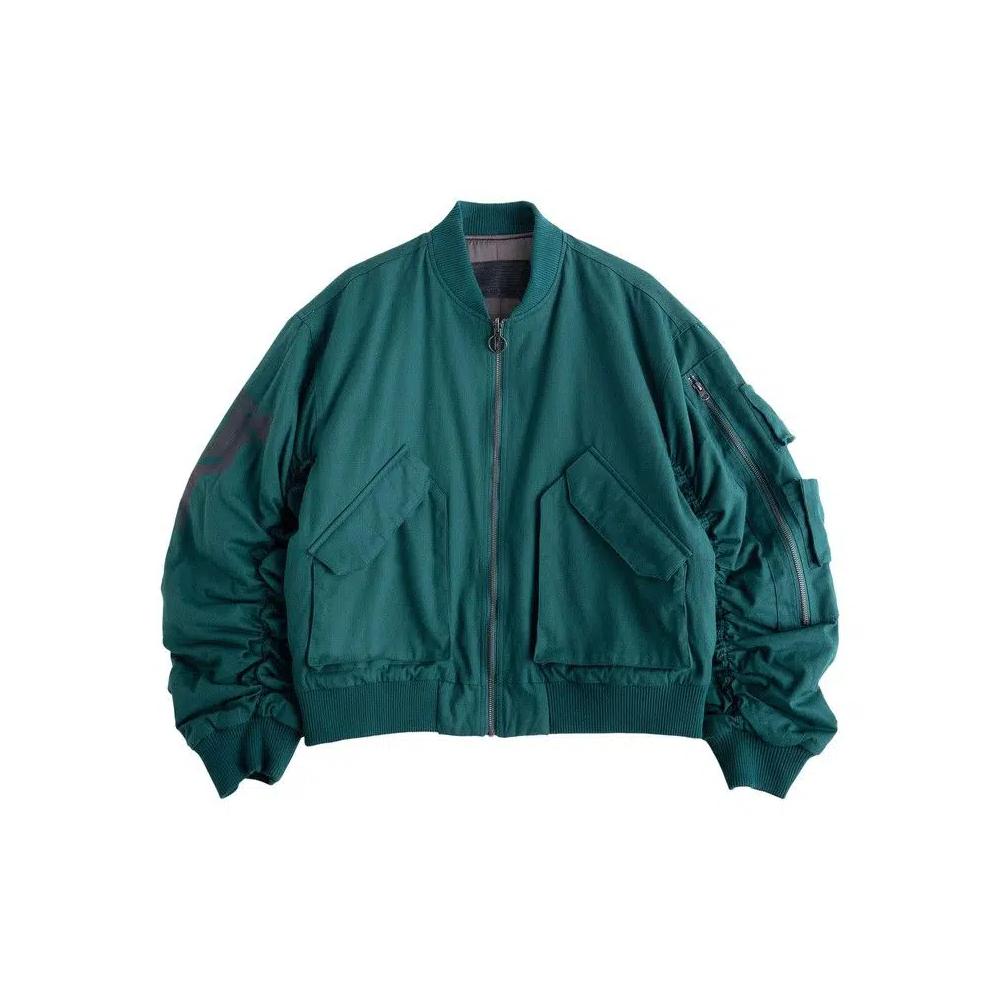 Верхняя одежда Jungles All The Flowers Reversible Bomber 'Зеленый' 1