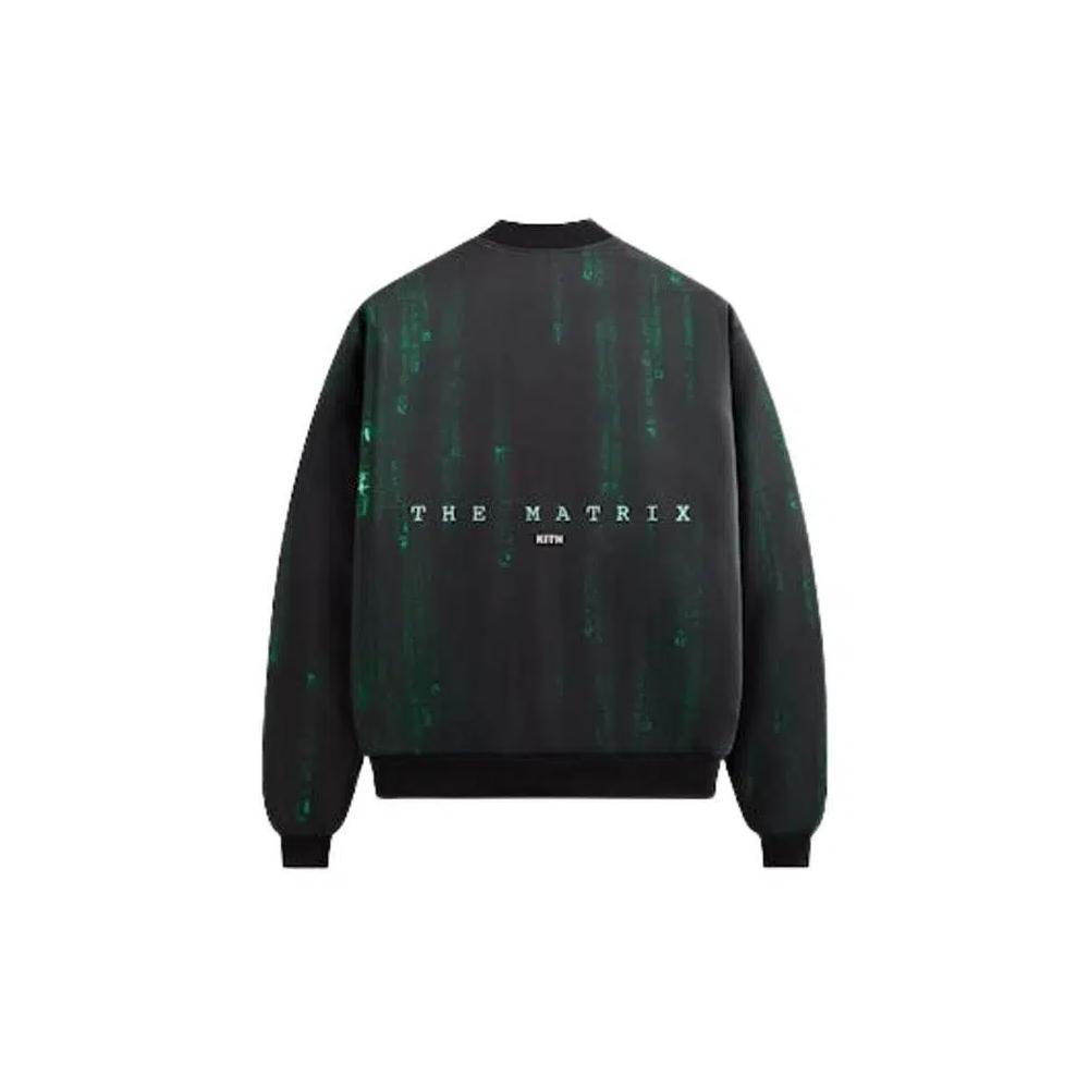 Бомберы Kith For The Matrix Vance Satin Bomber Jacket 'Black' 2