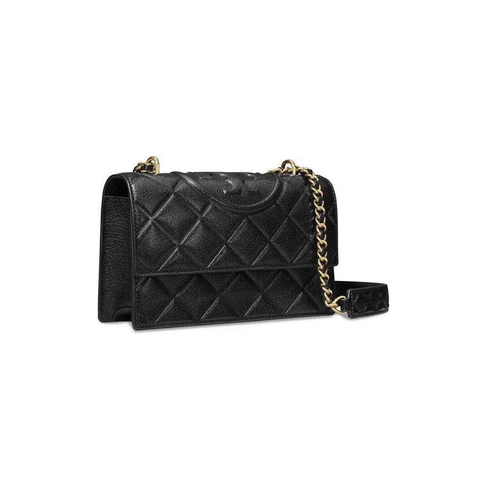 Сумки через плечо Tory Burch Fleming Small Convertible Shoulder Bag 'Black' 3