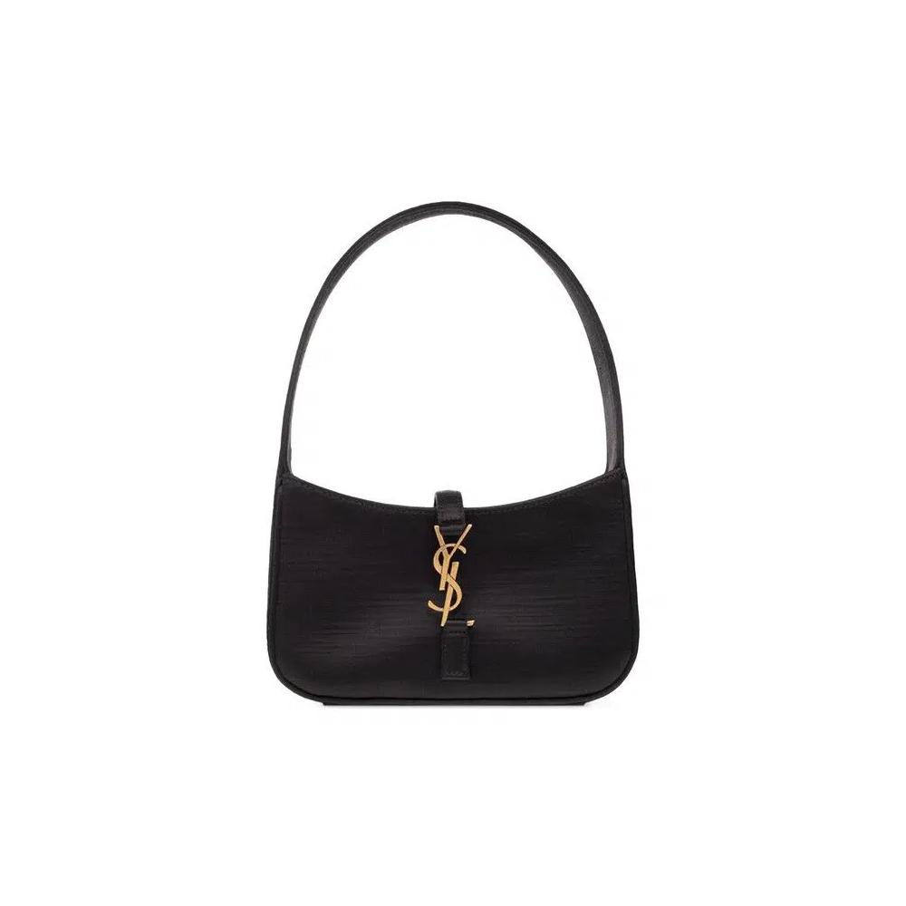 Сумки с ручками Saint Laurent Mini Hobo Bag 'Черный' 1