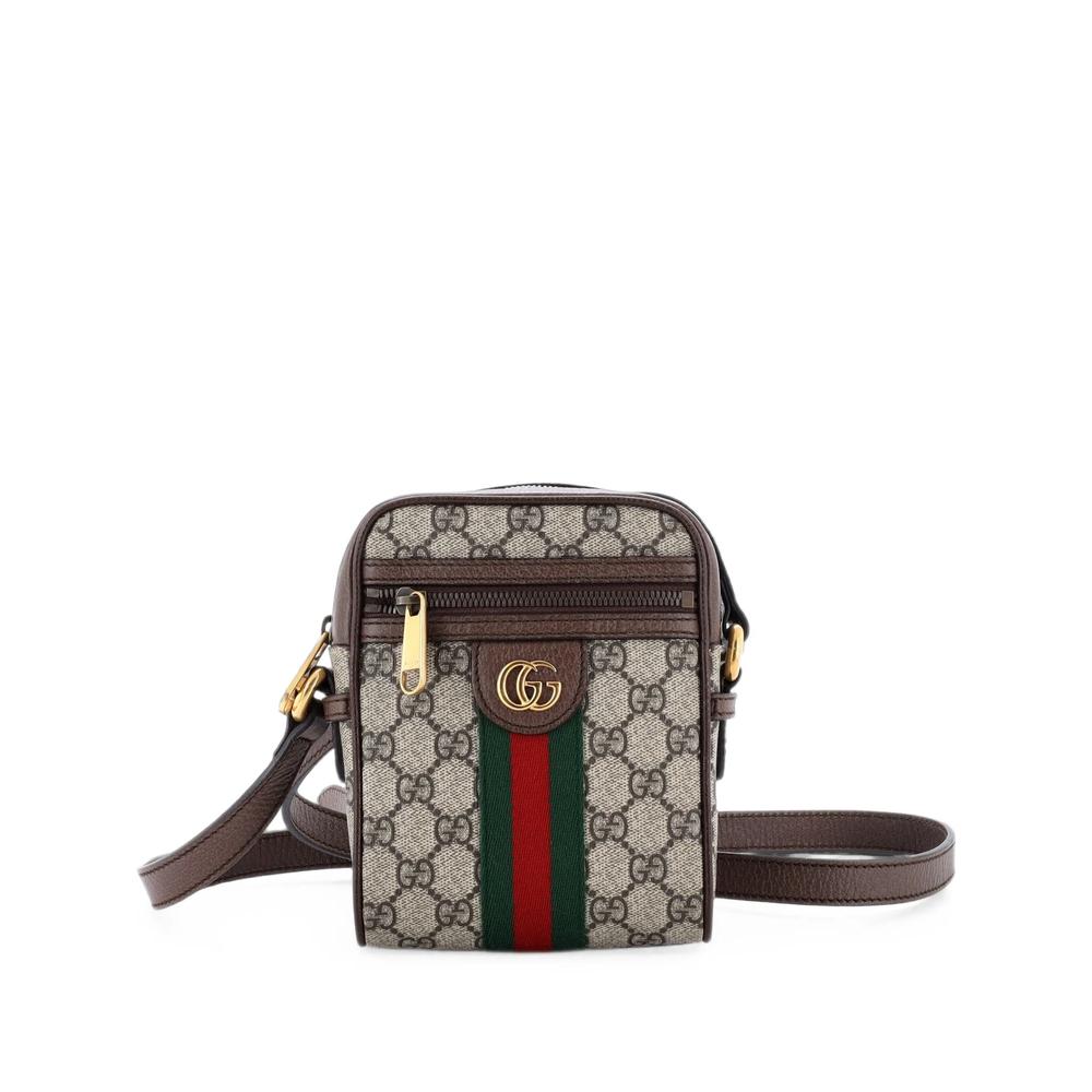 Ophidia Messenger Bag GG Coated Canvas Mini crossbody bag 1