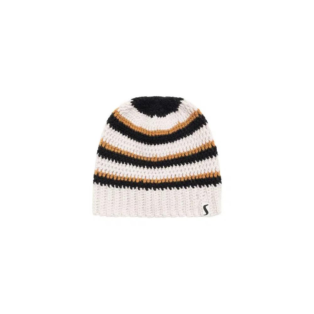 Шапки-бини Stussy Stripe Knit Skullcap 'Stone' 1