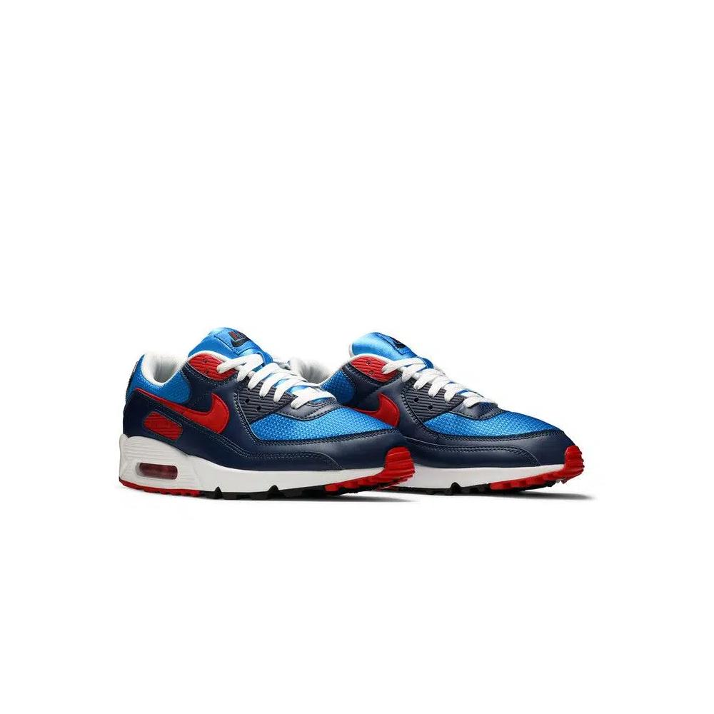 Кроссовки Nike Air Max 90 'Photo Blue University Red' 8