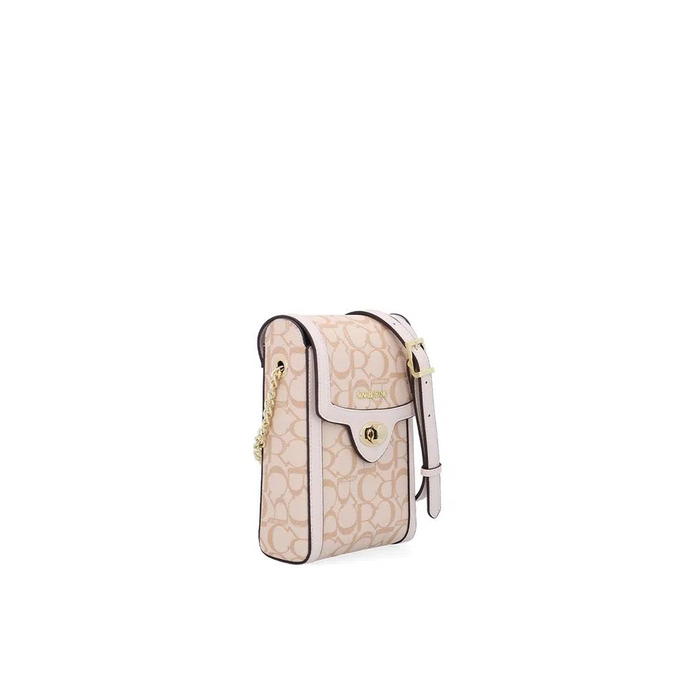 Кошелек через плечо Carlo GEO Julia Crossbody - бежевый 3