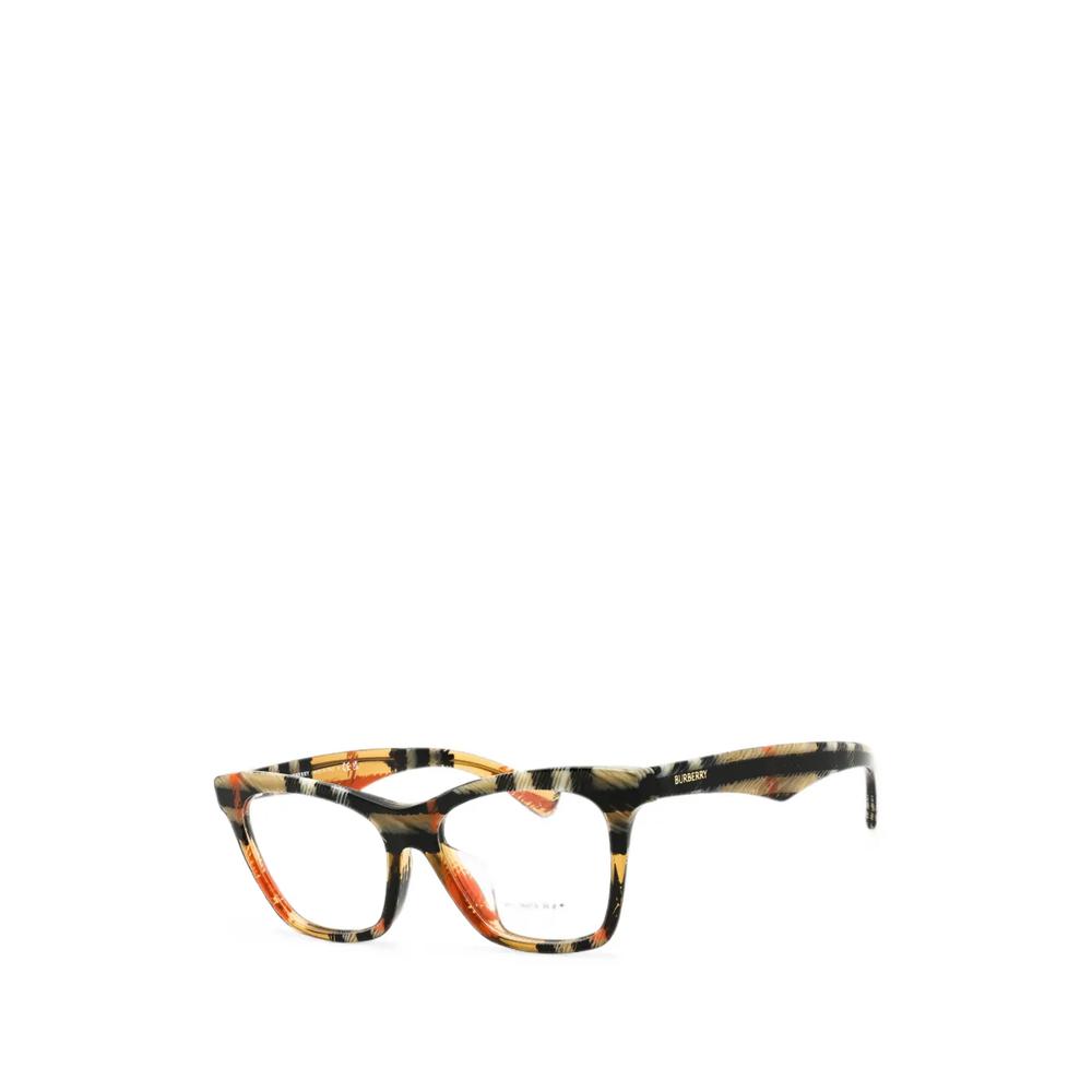 check-pattern cat-eye glasses 2