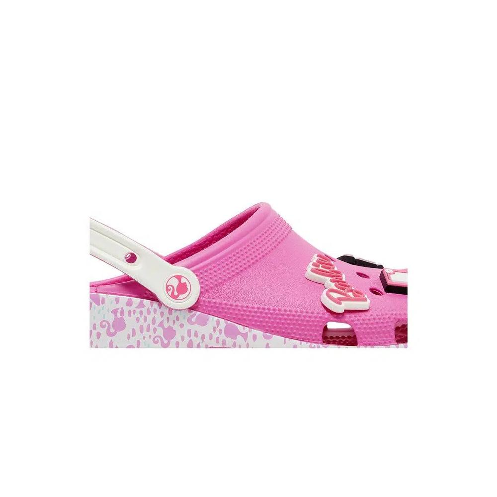 Кроссовки Barbie x Crocs Classic Clog 'Electric Pink' 2
