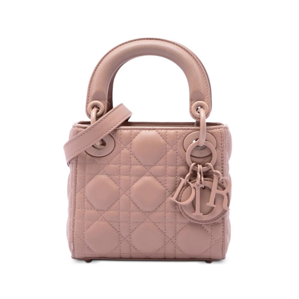 Сумка-сэтчел Ultra Matte Calfskin Cannage Lady Dior (2019 год) 1
