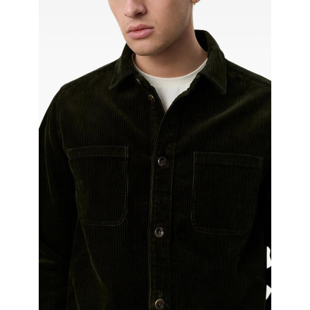 corduroy pocket-detail shirt jacket 2