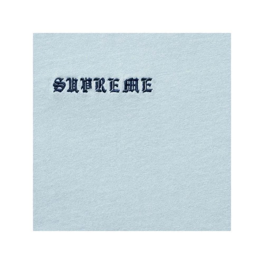 Рубашки и топы Supreme Washed Short-Sleeve Top 'Light Blue' 2