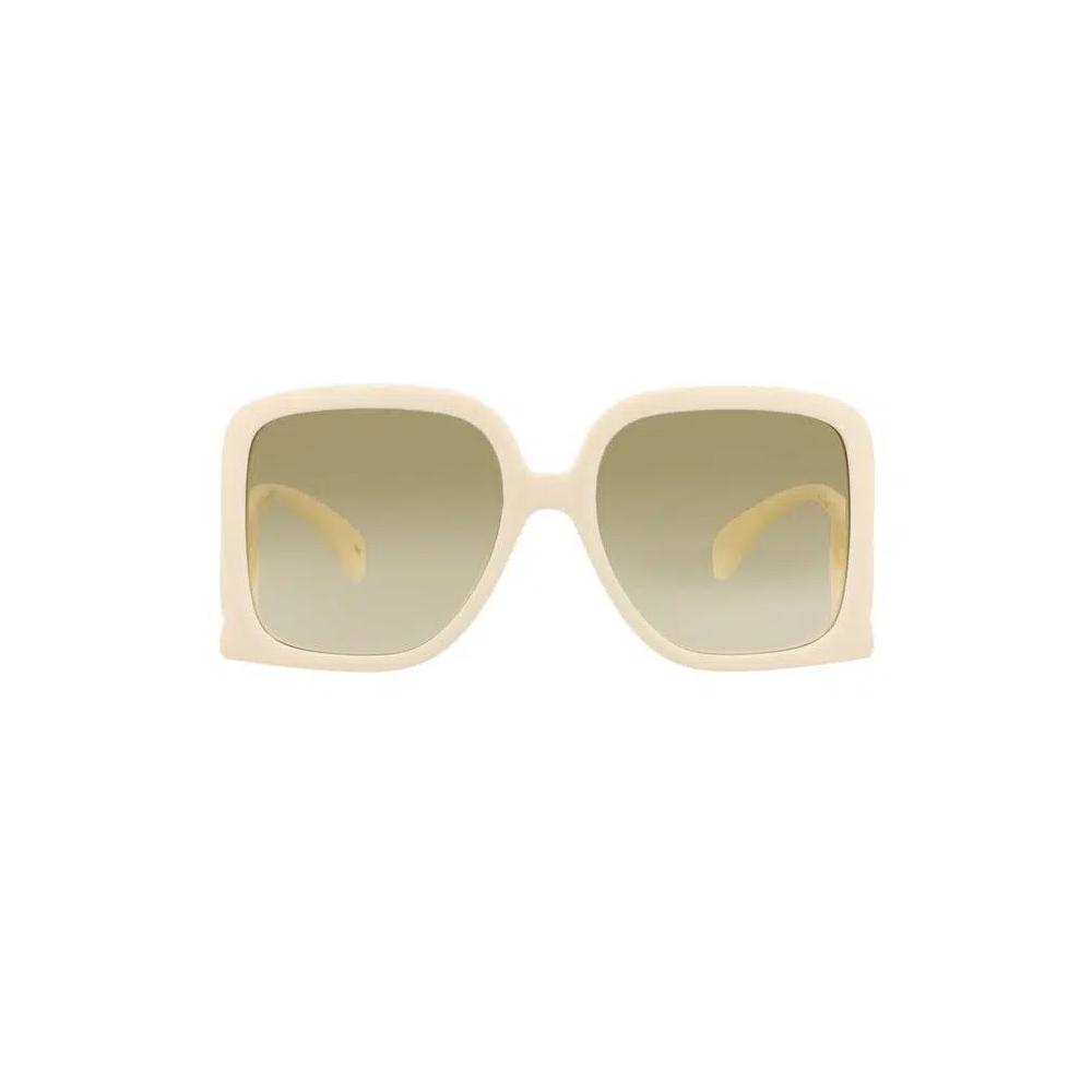 Gucci Square Sunglasses 'Слоновая кость/Коричневый' 1