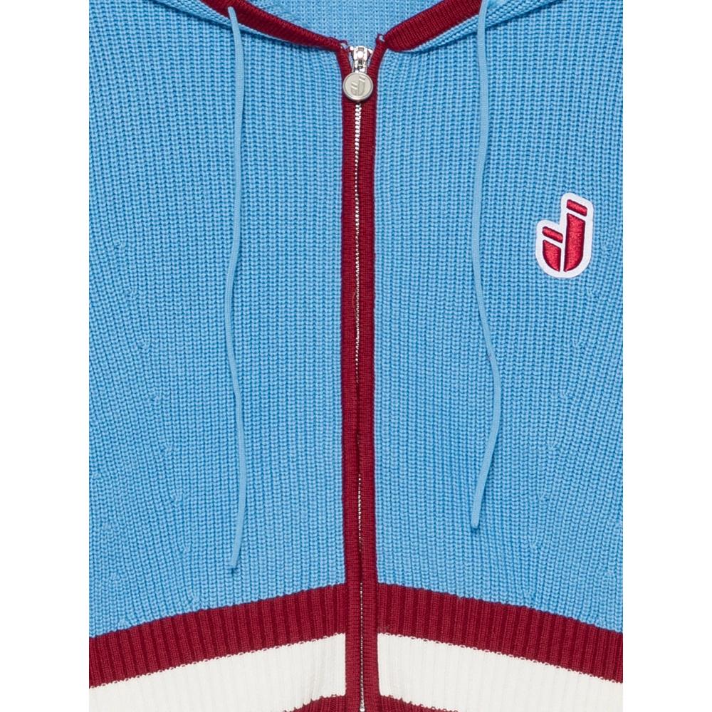 logo-patch zip-up hoodie 3