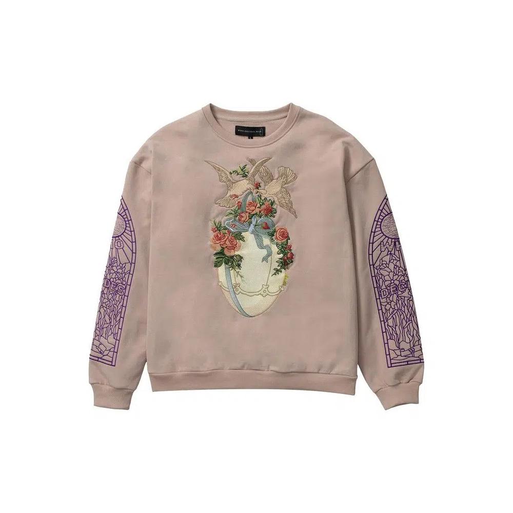Свитшоты Who Decides War Gift Crewneck 'Серебряный' 1