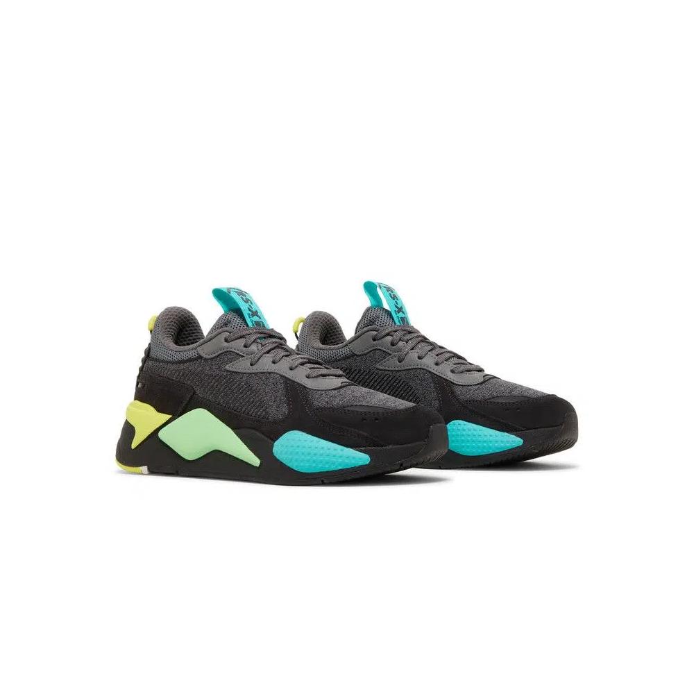 Кроссовки Puma RS-X Highlighter Jr 'Castlerock Fluorescent Yellow' 8