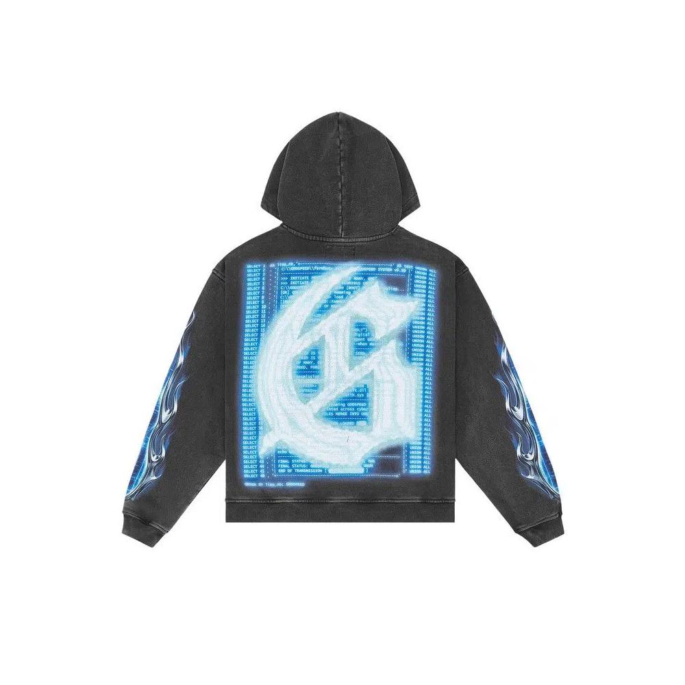 Худи Godspeed Aura Farm Hoodie «Black Wash» 2