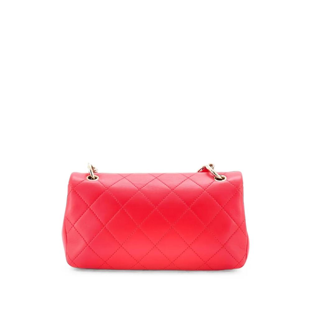 Стеганая сумка на плечо Twist Chain Enamel CC Flap Bag 2
