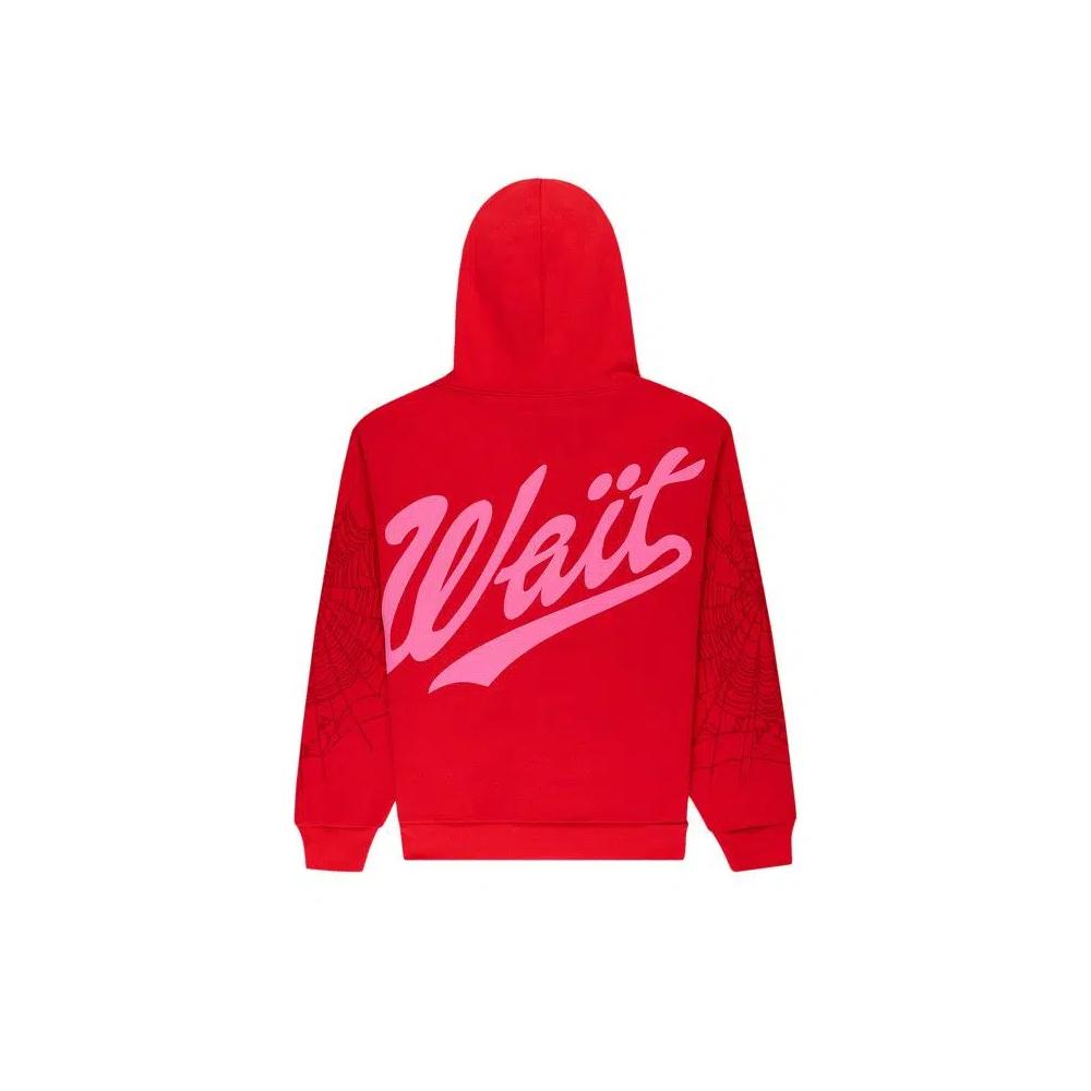 Худи Sp5der Stadium Hoodie 'Red' 2