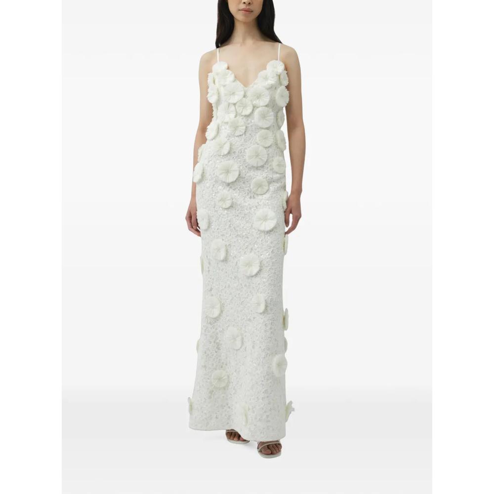 Maven floral-raffia slim-fit maxi dress 2