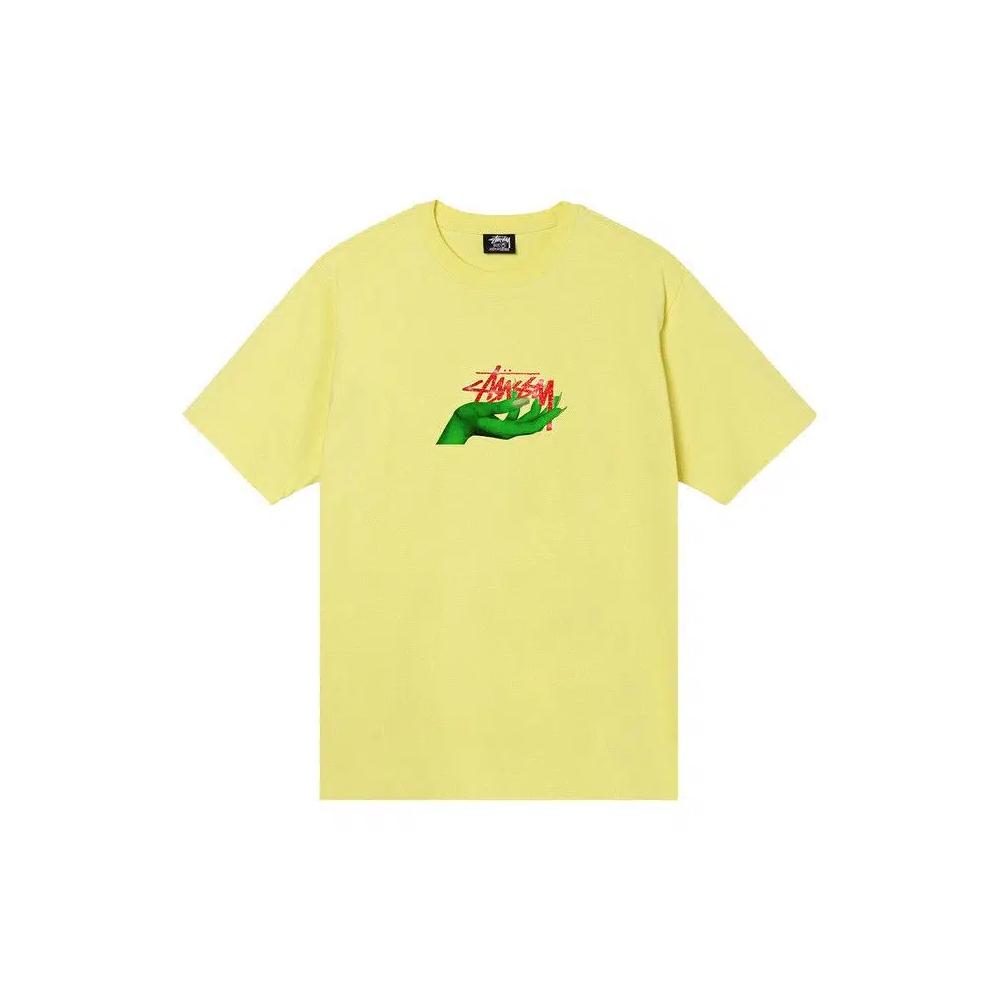 Футболки Stussy Oz Tee 'Yellow' 1