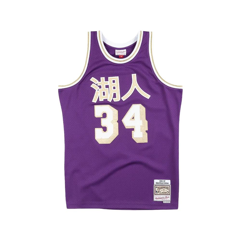 Топ NBA Los Angeles Lakers Shaquille O'Neal 1996 Chinese New Year Swingman 1