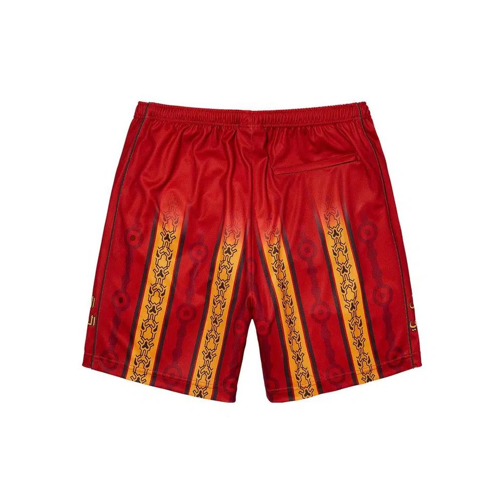 Шорты Supreme Arabic Logo Soccer Short 'Red' 2